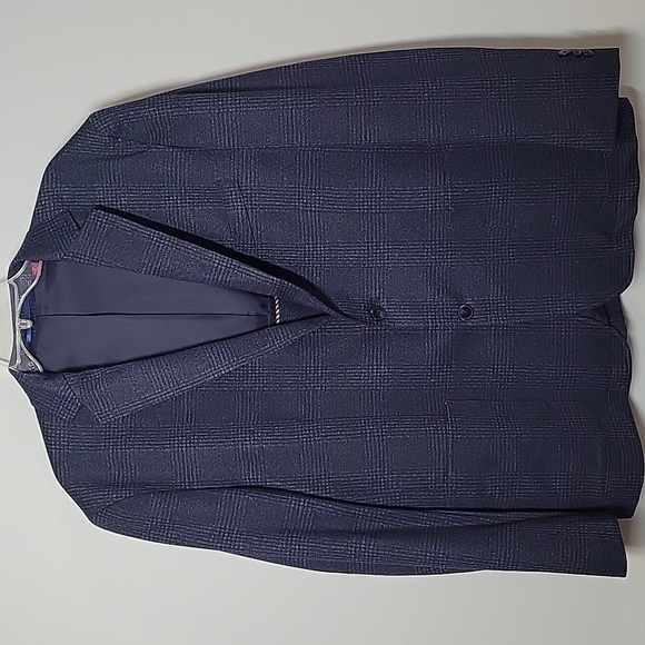 Lauren Ralph Lauren Gray Wool Sport Coat 2 button Men's 50R - Picture 1 of 11